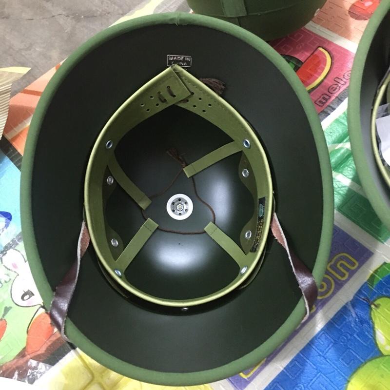 Mũ cối quảng đông (tàu) tặng kèm sao không thấm nước chịu lực bền màu