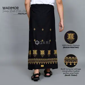 Sarung Wadimor Bordir Motif Pintu Aceh Sarung Bordir Dewasa MURAH