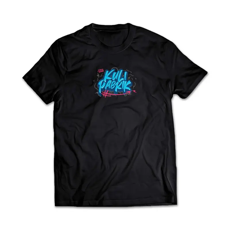 Kaos Kuli Pabrik - Tshirt Kata Kata Viral - Baju Distro Wanita Cotton Combed 30s - A2808 3