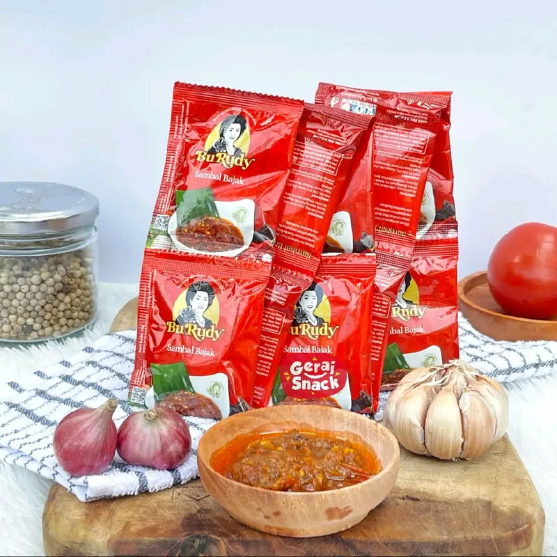Sambal Sachet Bu Rudy isi 10 Pcs Oleh2 Khas Surabaya 3