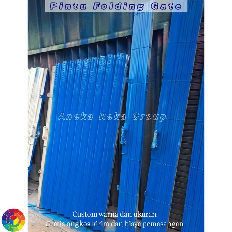 Product Introduction of Folding gate rolling door pintu pengaman ruko/kios garasi pintu harmonika custom sesuai ukuran sliding Besi pintu garasi mobil pintu gerbang 37