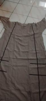 Product Review of Kairo Abaya Jumbo LD 130 Rayon Premium Resleting Depan Simple Elegan Kondangan Pengajian Arisan from E**g j** 2
