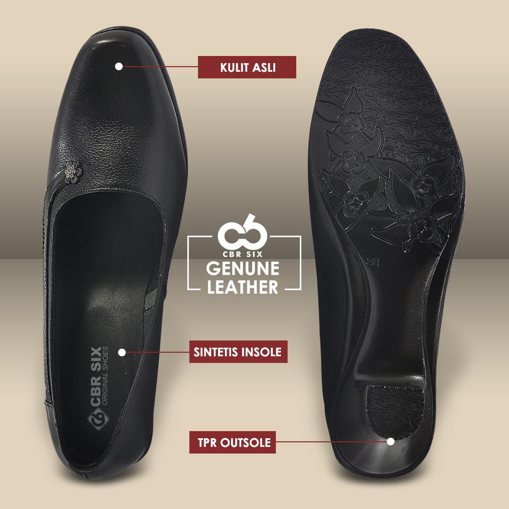 Sepatu formal wanita high heels / Model pantofel slip-on tumit tinggi / Bahan kulit asli / Warna hitam / Sepatu dinas kerja resmi / JUP 121 Shoes Sepatu formal wanita high heels / Model pantofel slip-on tumit tinggi / Bahan kulit asli / Warna hitam / Sepatu dinas kerja resmi / JUP 121 Shoes