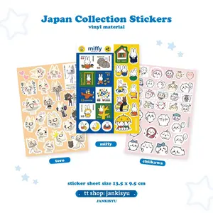 Sticker Japan Aesthetic Lucu Journaling Deco Decor Handphone