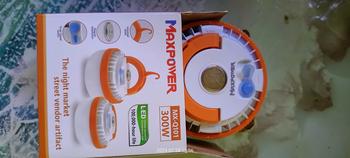 Product Review of Lampu Emergency Gantung / Magnet UFO 300w 400w (SUPER Terang) Cas Hp Usb from K** S**a P**n 1