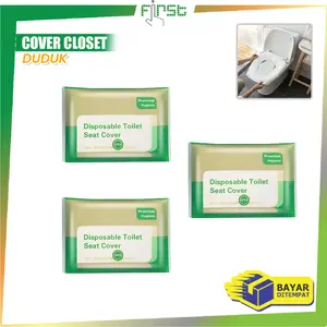 [COD] FH C1297 Alas Kloset Duduk Penutup Toilet Travel Disposable Seat Cover