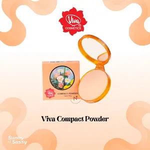 Viva Compact Powder (Tersedia 3 Varian Warna) Wajah