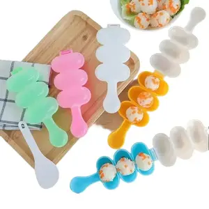 [PAKET HEMAT ISI 5] Cetakan Nasi Bento Bola Gulung Karakter Centong Bento Hiasan Bekal Makan Anak