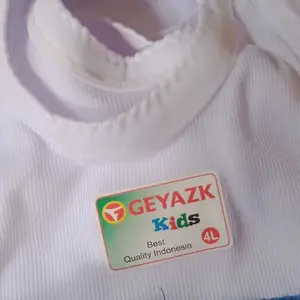 4 6 Dan 12 Pcs Singlet Kaos Dalam Anak Laki Dan Perempuan Warna Putih Fashion