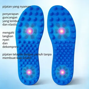 Insole Sepatu Tambahan Sol Dalam Alas Kaki Pijat Akupresur Khusus Pria! Hilangkan Pegal Linu & Lelah Kaki! Bikin Peredaran Darah Lancar! Nyaman Banget Meski Berdiri Lama!