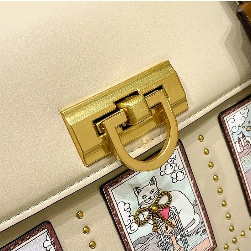 yen's garage Tas Handbag shoulder Selempang Premium Fashion Wanita #Q1156 Gusachi Kulit PU 4