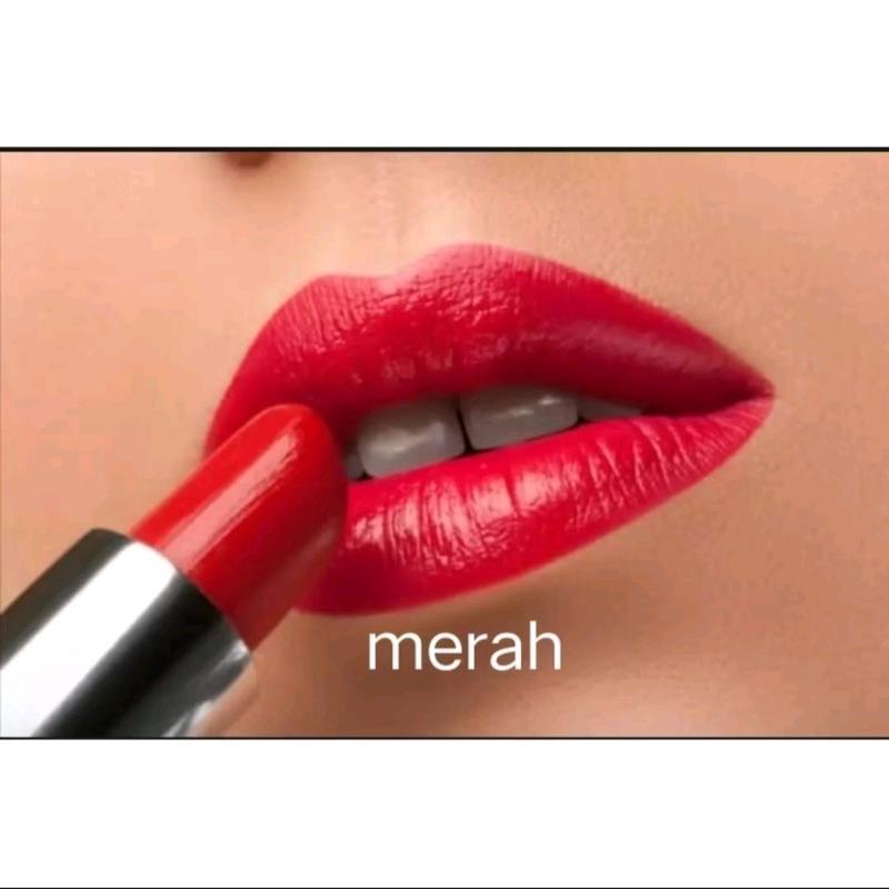 lipstik puter matte tahan lama smpai 16 jam fre pensil alis 1 5