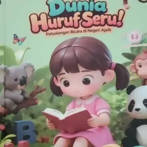 Habibi Buku Edukasi Anak 240 Kosakata & 14 Tema dengan Suara Hewan Asli Cocok untuk Usia 3+ Tahun Dunia Huruf Seru Buku Suara Bilingual 3 Bahasa Indonesia English Mandarin