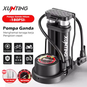 Pompa Angin Kaki/Pompa Kaki/Pompa Ban Mini Foot Pump Portable High Pressure Pompa Angin Kaki Untuk ban mobil