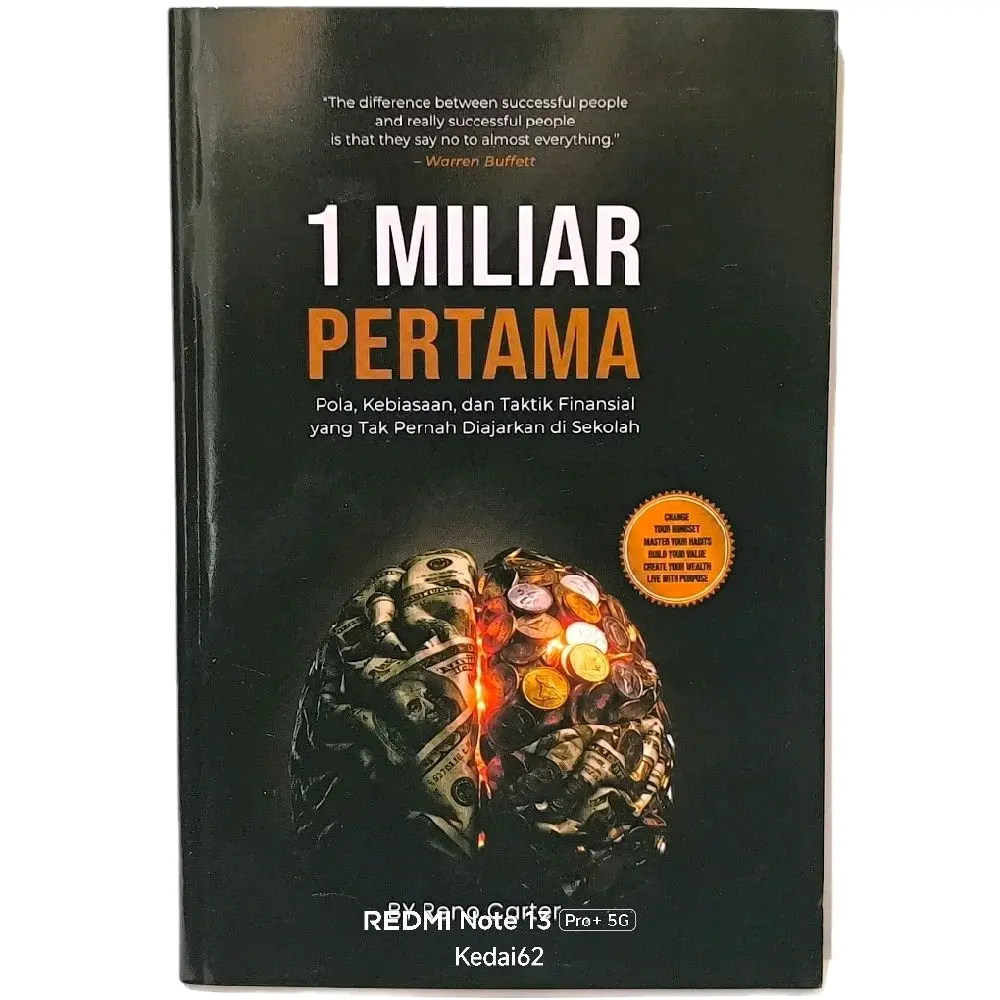 (Buku Bestseller) 1 Miliar Pertama : Reno Carter