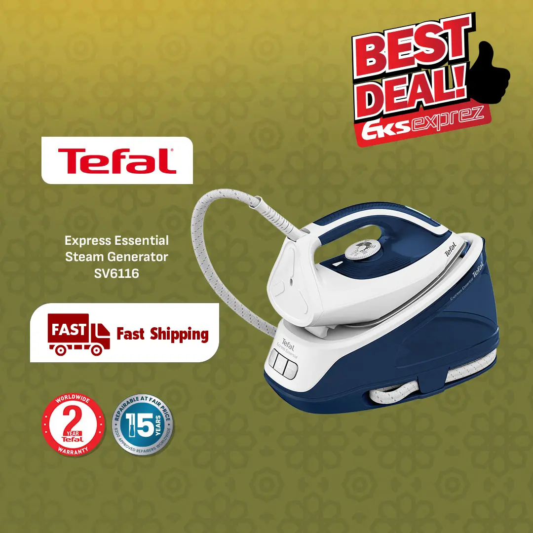 Tefal Express Essential Steam Generator Iron SV6116 / SV6116M0
