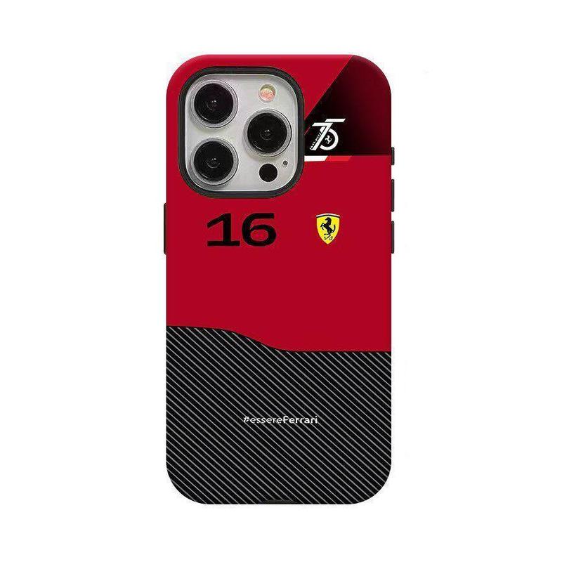 Ốp lưng điện thoại cứng 2 trong 1 kèm miếng dán mặt lưng vân đua xe F1 cho iPhone 12, 16, 11, 17, 13, 14, 15 PRO MAX, 16 PLUS, 17 PROMAX, bảo vệ chống rơi, chống va đập, bền bỉ chịu lực va đập