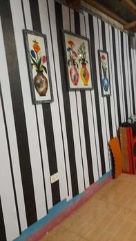 Product Review of 10M*45CM Luxury Style Wallpaper Waterproof Stripe Pattern Wall Sticker Pvc Adhesive Wall Decor from j**a 0