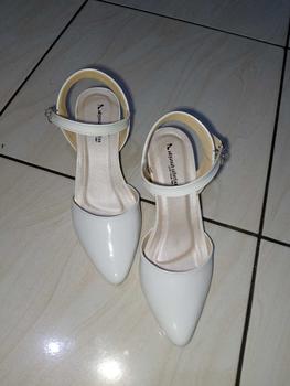 Product Review of sepatu bapau wanita tali EL Sandal heel wanita terbaru from o**e 💸** 1