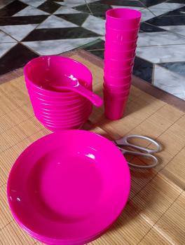 Product Review of ECOWARE 30pcs Kenduri Set/ Party Set 30pcs/ Plastic Plates Cups Bowls Set/ High Quality Food Grade for Kenduri Banquet from F**? Y** i**. 2