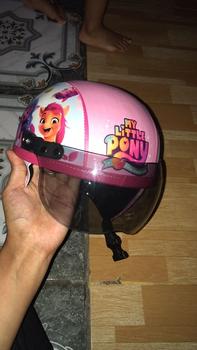 Product Review of HELM RETRO CHIPS ANAK CUSTOM NAMA KARAKTER LITTEL PONY UNTUK USIA 1 2 3 4 5 TAHUN LUCU from S**✨ 1