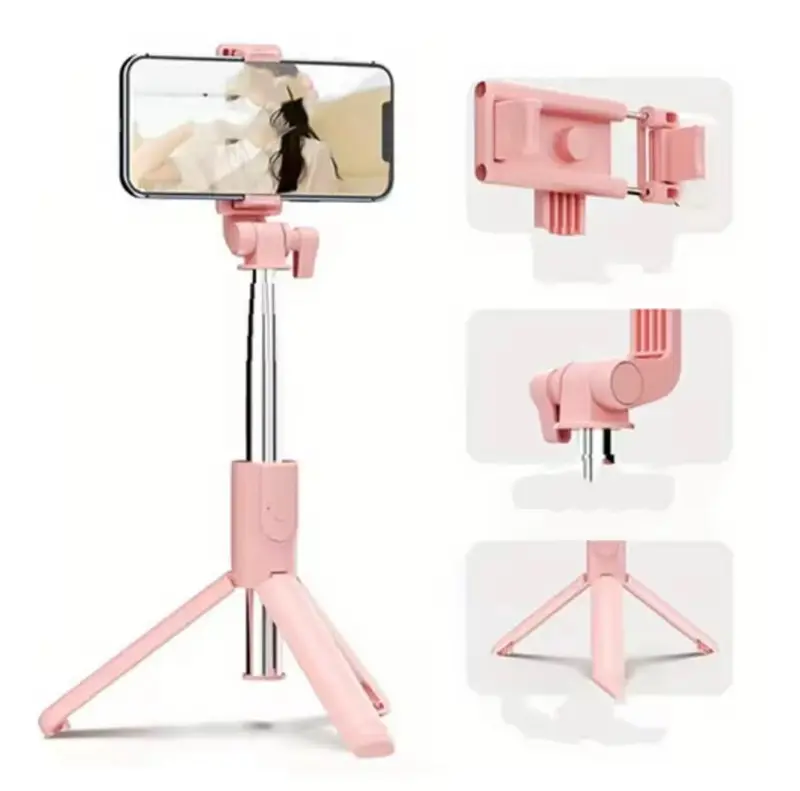 Tongsis Tripod Macaroon Remot Bluetooth Panjang 70cm 3