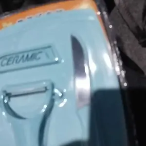 (MK) Pisau Set Stainless 3 In 1 Talenan Knife Set Peeler Buah Ceramic Fruit Knife pisa  u murah set  pisau Kitchenware