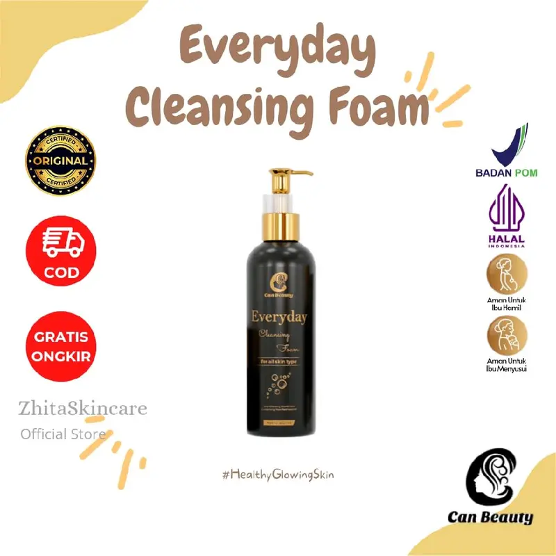 FACIAL WASH CAN BEAUTY/sabun wajah can beauty/can beauty sabun wajah facial wash 0