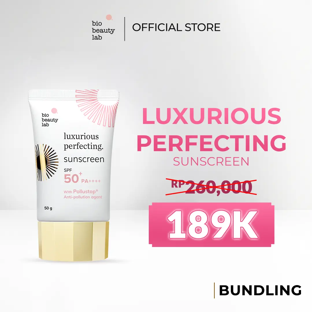 Bio Beauty Lab Luxurious Perfecting Sunscreen SPF 50+ PA++++ | Sunblock  Wajah  sekaligus Primer Makeup