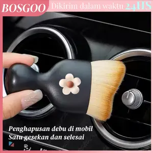 Sikat mobil beruang kartun ac cleaner mobil /Car Interior Care Sikat Pembersih kulit random perawatan interior