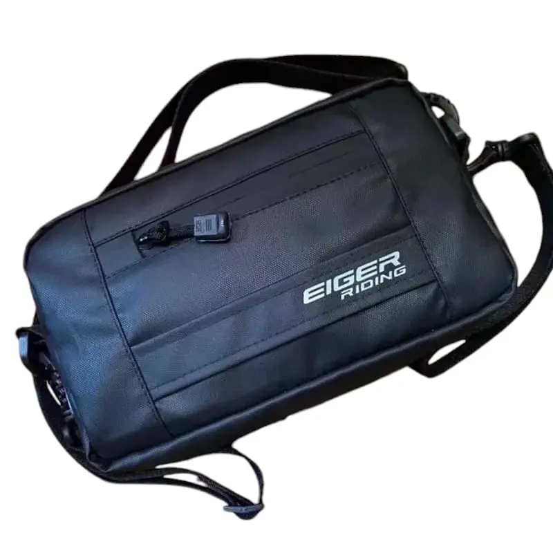 tas handbag eiger pria dan wanita dan anak nyaman terlaris eiger premium Kulit Cowok Hitam