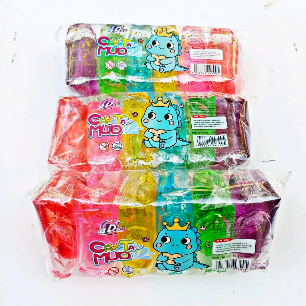 Mainan Anak Caria-Mainan Anak Slime Anti Lengket SLIME ANTI LENGKET satu pacx ISI 6PCS Toys