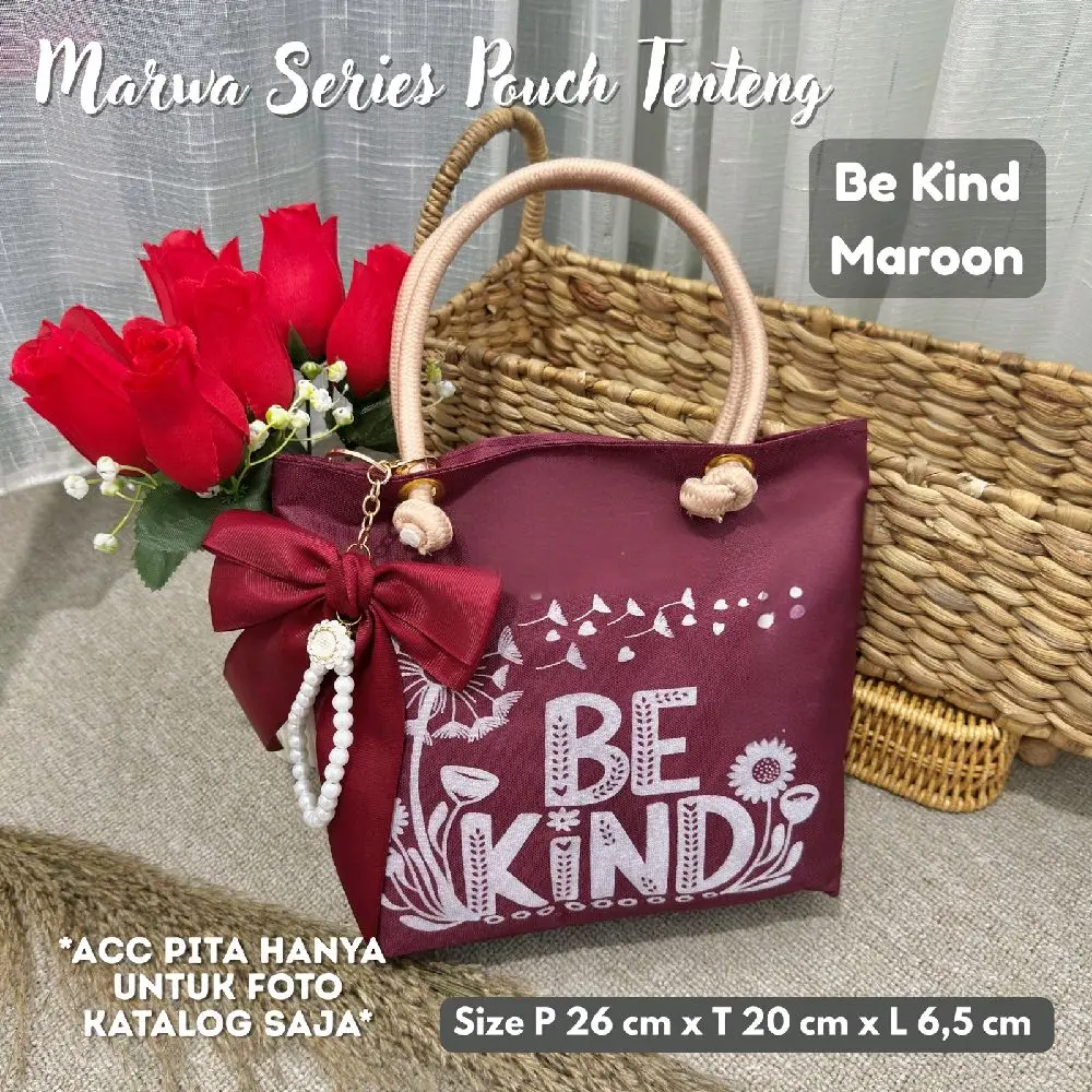 Tenteng Be Kind Maroon