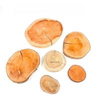 Gambar IMPODIO  Woodslice Tatakan Gelas Kayu Rustic | Alas Piring Saji Papan Kayu Bulat Properti Foto Makanan - SMALL dari Impodio Kota Tangerang Selatan 1 Tokopedia