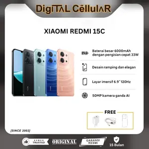(DCG) Xiaomi Redmi 15C 8/256 GB Garansi Resmi Xiaomi Indonesia
