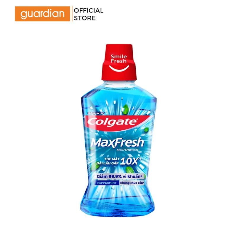  Nước Súc Miệng Bạc Hà Hỗ Trợ Sạch Khuẩn Colgate 750ml 