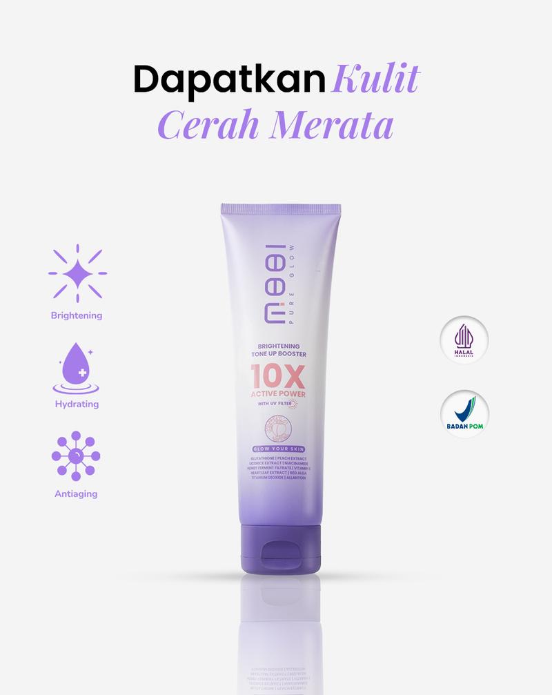 Product Introduction of MOOI Brightening Tone Up Booster Body Lotion (Terlaris)  Handbody Mencerahkan Niacinamide Pencerah Tubuh 3