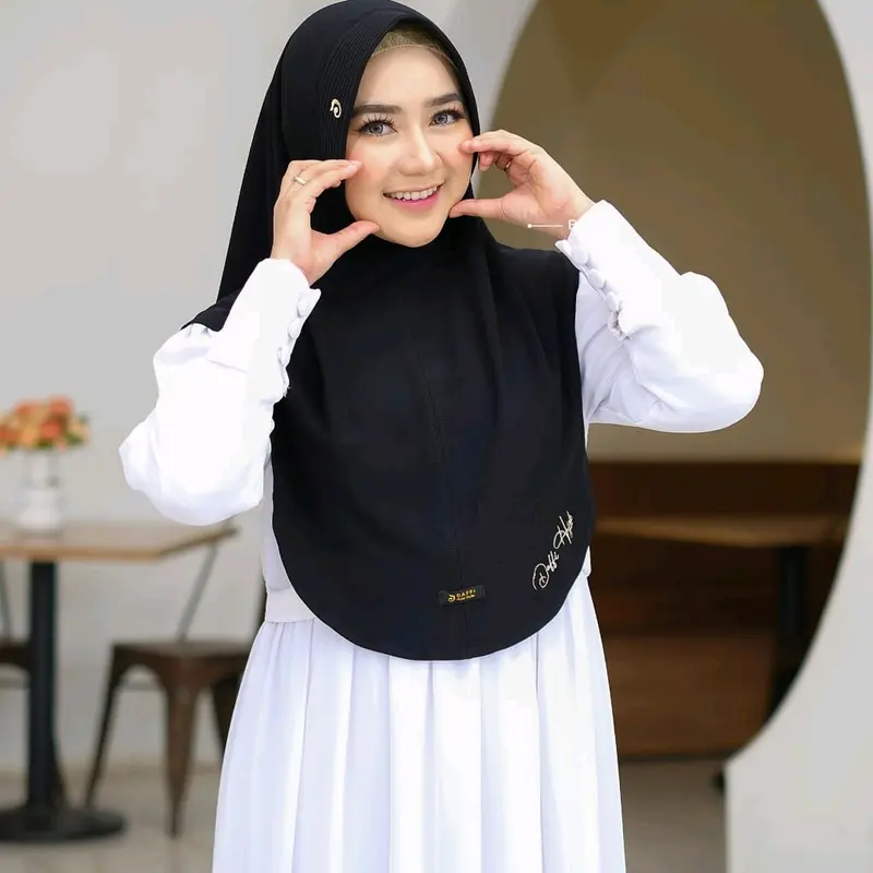 Hijab Instan Asmara Series By Daffi Simple Pad 8