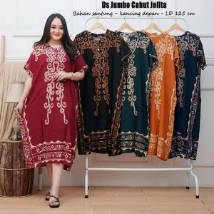 Daster Cabutan Jumbo Motif Jelita Ld 125 Pb 115
