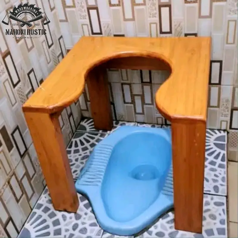 Kursi wc portable closet kayu tinggi 40cm 0