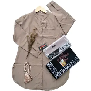 ONE SET TUNIK AL LATIEF//ROSE CRAPE//ADEM/JATUH Nyaman Wanita Santai