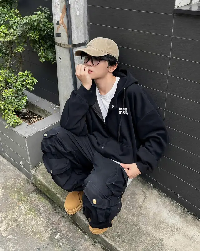 Áo Khoác Hoodie Zip Chống Nắng Mùa Hè IN NỔI DẬP NỔI MON STUDIO, Vải Nỉ Ép Dành Riêng Cho Hè Nắng Nóng, Form Boxy Unisex Nam Nữ Đều Mặc Được, Có Túi Trong 8