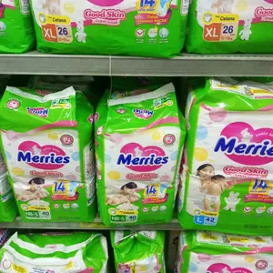 Merries popok celana tersedia ukuran NBS, S,M ,L , XL, XXL