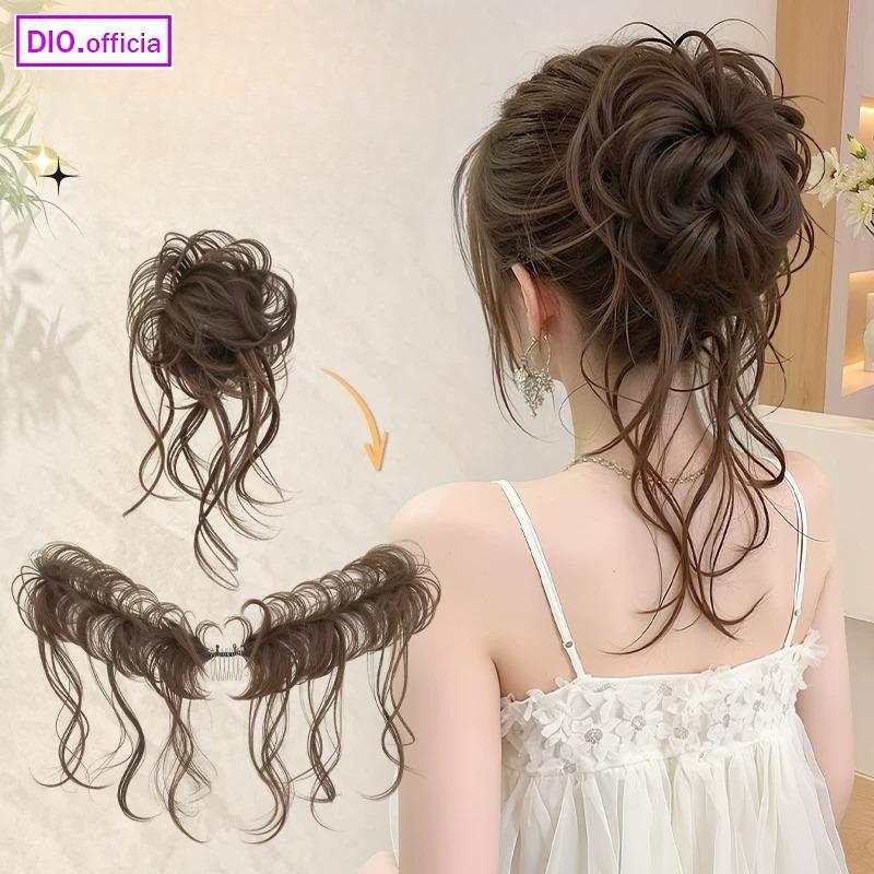 Tóc giả đầu Maruko, lông vũ, râu rồng, kiểu lười, vòng tròn tóc, tóc giả mã số,…