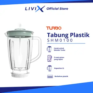 TURBO Tabung Blender Plastik 2L tanpa mesin SHM0100
