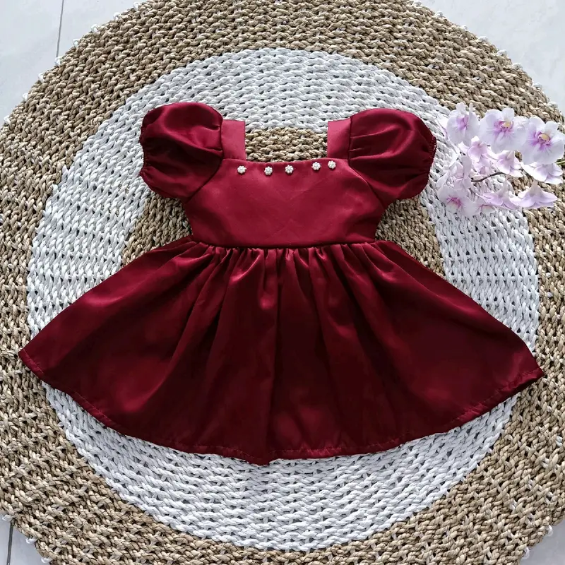 Baju anak perempuan gaun pesta Cinderella 5