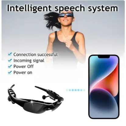 Kacamata Bluetooth Earphone Wireless / Kacamata Olahraga 2