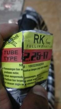 Product Review of Ban Motor Bebek Ukuran 225, 250, 275 Ring 17 Supra Grand Legenda Revo Alfa Vega Jupiter Fizr Accessories Motorcycle Velk from M**r 1