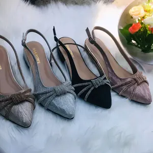 Sepatu Sandal mules Wanita 3cm Yl 321