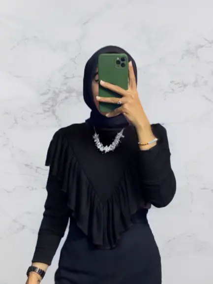 Blouse Rample Wanita Terbaru / Kaos Rib Rumbai Wanita Polos Baju Fit Katun Lembut Atasan Muslim Putih Mewah Nyaman Panjang Basic 7